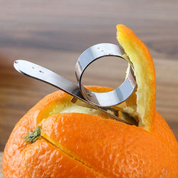 Stainless Steel Orange Peeler Lemon Citrus Fruit Peeler Skin Remover